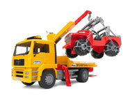 Man Tga Tow Truck With Cross Country Vehicle - ToyTime