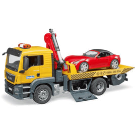 MAN TGS Tow Truck w Bruder roadster L&S module - ToyTime