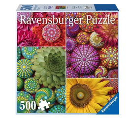 Mandala Blooms 500pc puzzle - ToyTime