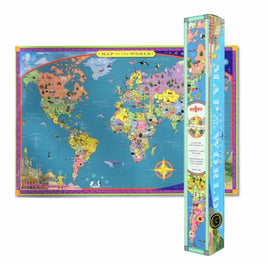 Map Of_The World..@Eeboo - ToyTime