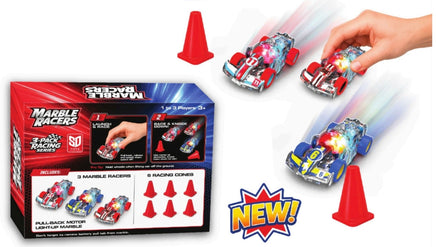 Marble Racers Light Up 3 Pack Box Set - ToyTime
