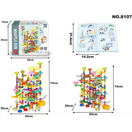 Marble Run 200 pcs Multiple Combination. - ToyTime