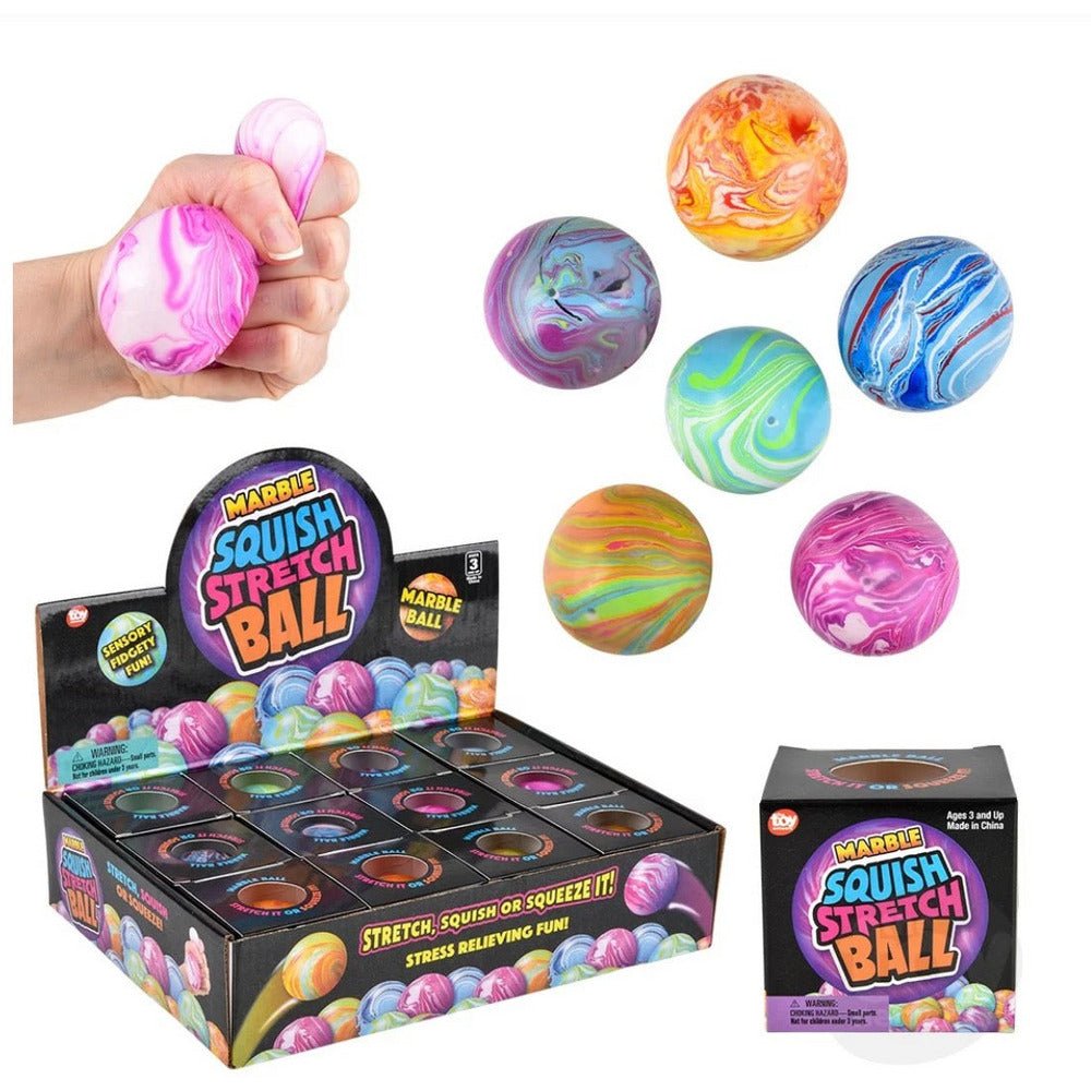 Marble Squish Stretch Ball - ToyTime| ToyTime