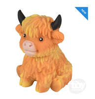 Marshmallow Highland Cow Squishy 3 inch - ToyTime