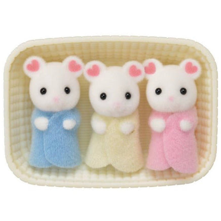 Marshmallow Mouse Triplets..@Epoch/Iinternaltion - ToyTime