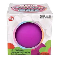 Marshmallow Neon Squishy Ball 3.5 inch - ToyTime