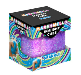 Marshmallow Squishy Sparkle Cube - ToyTime