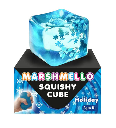 Marshmello Squishy Holiday Cube - ToyTime