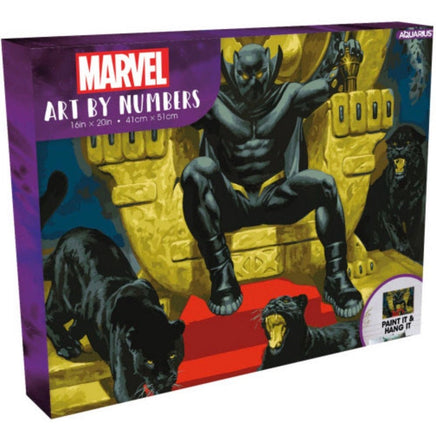 Marvel Black Panther Art By Numbers - ToyTime