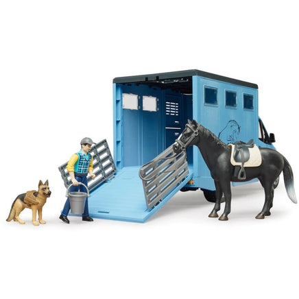 MB Sprinter Animal Transporter w/ 1 Horse 02674 - ToyTime