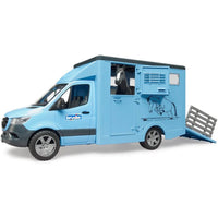 MB Sprinter Animal Transporter w/ 1 Horse 02674 - ToyTime