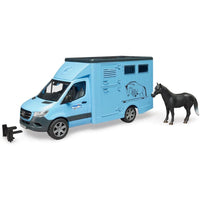 MB Sprinter Animal Transporter w/ 1 Horse 02674 - ToyTime