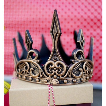 Medieval crown gold/black - ToyTime