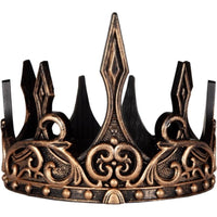 Medieval crown gold/black - ToyTime