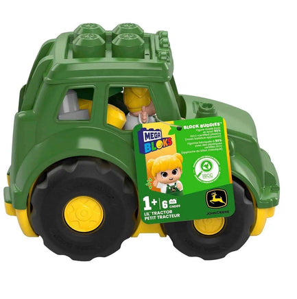 Mega Bloks Block Buddies John Deere Tractor - ToyTime