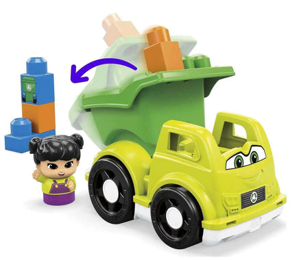 Mega Bloks Blok Buddies Recycling Truck - ToyTime