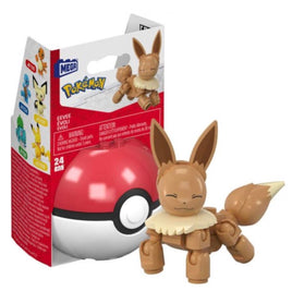 Mega Construx Pokemon Evergreen Pokeball Eevee - ToyTime