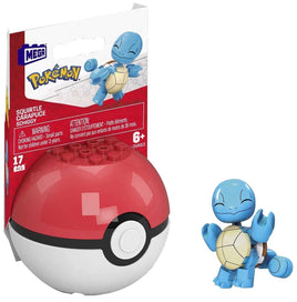 Mega Construx Pokemon Evergreen Pokeball Squirtle - ToyTime