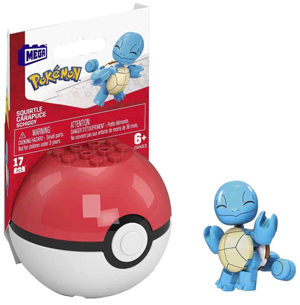 Mega Construx Pokemon Evergreen Pokeball Squirtle - ToyTime