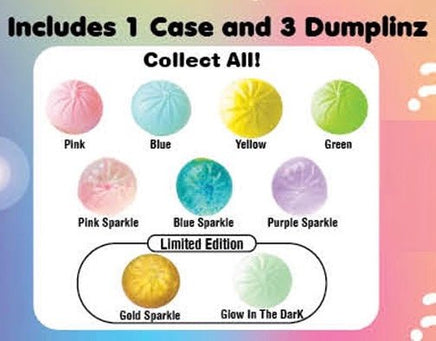 Mega Mystery Squish Sparkle Dumpling 3 pcs pack - ToyTime