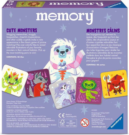 Memory cute monsters game - ToyTime