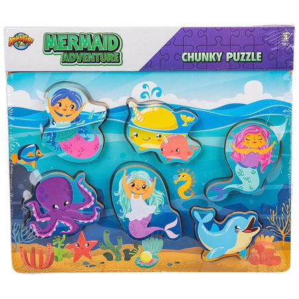 Mermaid Chunky Puzzle - ToyTime