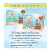 Mermaids Sticker Doll Dress - Up Book - ToyTime