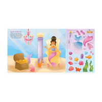 Mermaids Sticker Doll Dress - Up Book - ToyTime