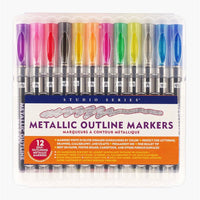 Metallic Outline Markers - ToyTime