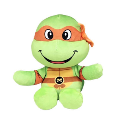 MICHELANGELO Ninja Turtle orange Floppy Reg Beanie Babies - ToyTime