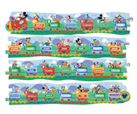 Mickey Mouse CLubHouse Alphabet Train Puzzle 29 Wooden Pieces - ToyTime