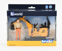 Micro Excavator 8010 CTS With Worker - ToyTime