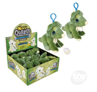 Mighty Quakes Triceratops Backpack Clip - ToyTime