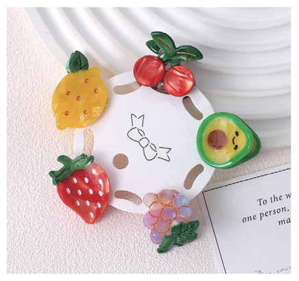 Mimi Hair Clips set of 5 Summer Fruits - ToyTime