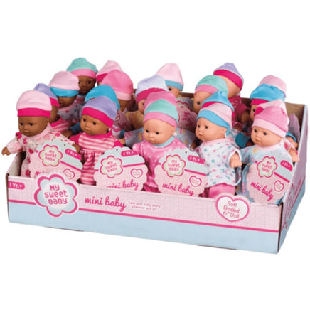 Mini Babies - Asst Skin Tones - ToyTime