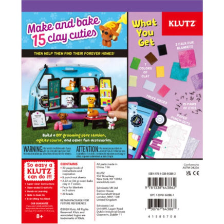 Mini Clay World Pet Adoption Truck…@Klutz - ToyTime