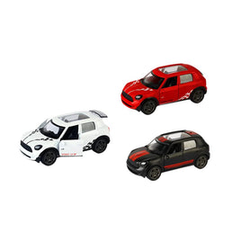 Mini JCW Pull back die cast car, open door, open latch function 1:32 - ToyTime