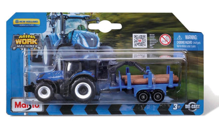 Mini Work Machines Tractor and Trailer - ToyTime