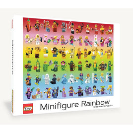 Minifigure Rainbow 1000 pc Puzzle - ToyTime