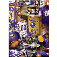 Minnesota Vikings Locker Room Puzzle - ToyTime