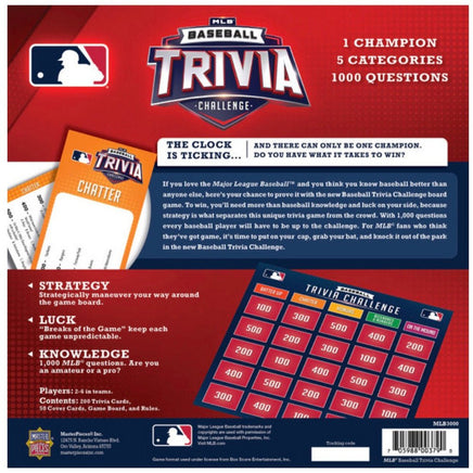 MLB Trivia…@Masterpcs - ToyTime