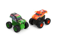 Monster Jam, 2 - Pack Official GraveDigger and ElT - ToyTime