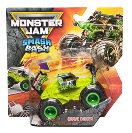 Monster Jam Grave Digger Smash and Bash 1:64 Scale - ToyTime