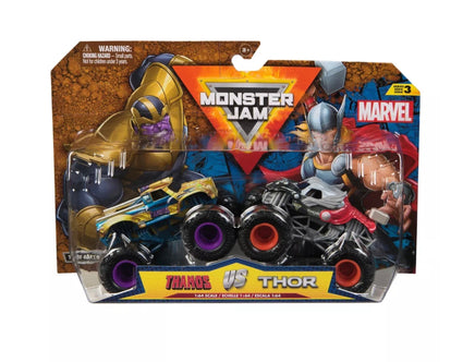 Monster Jam, Marvel Official thanos vs thor - ToyTime