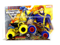 Monster jam Marvel Official Wolverine vs. Cyclops Die-Cast 1:64 Scale - ToyTime