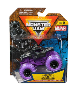 Monster Jam Marvel Truck Black Panther - ToyTime
