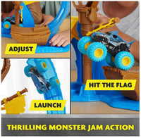 Monster Jam Megalodon Loop ofDoom Stunt Playset - ToyTime