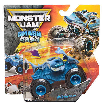 Monster Jam Megalodon Smash and Bash 1:64 Scale - ToyTime