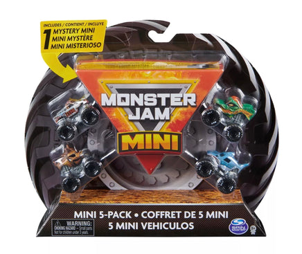Monster Jam Mini Vehicles 5pk - ToyTime