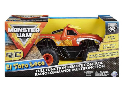 Monster Jam Remote Control Monster Truck El Toro Loco 1:24 Scale - ToyTime